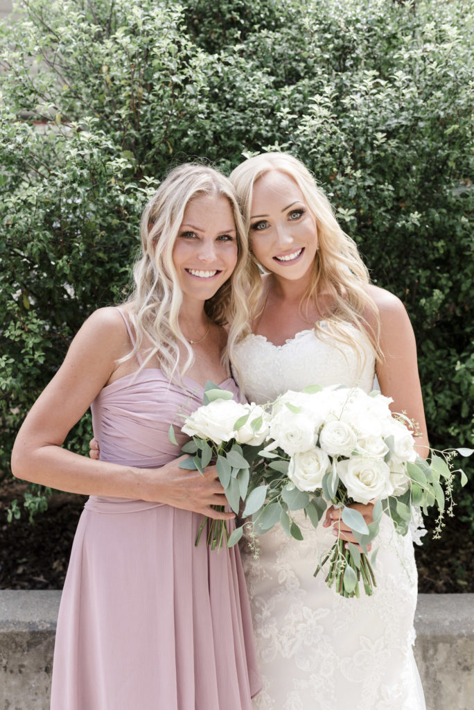 bride and sister-in-law